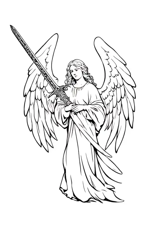 Angel With Sword