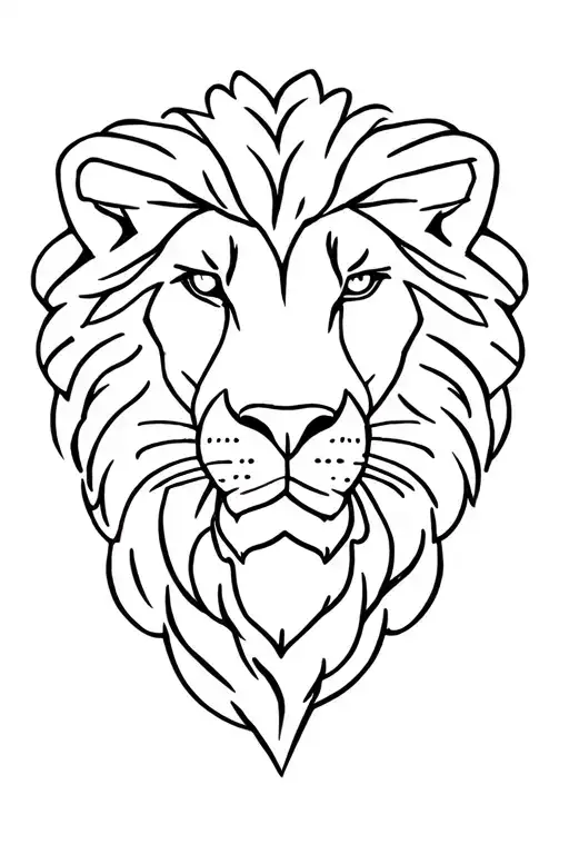 Lion Wearing