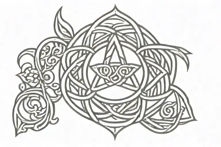 Simple Reversed Triquetra