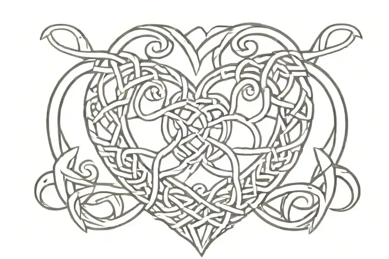 Celtic Thorny Heart