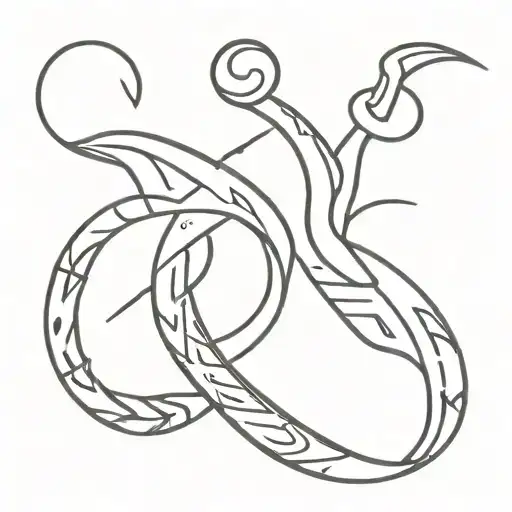 Indigenous Tattoo Design Inspired