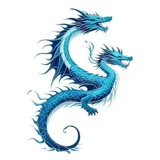Dragon And Water
