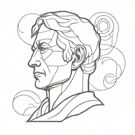 Literature Statue Head
