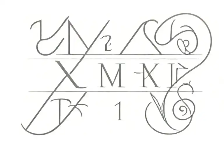 Roman Numeral 12 31 2018