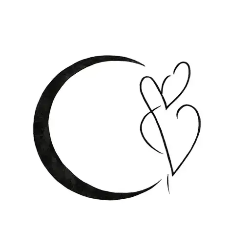 Moon & Heart