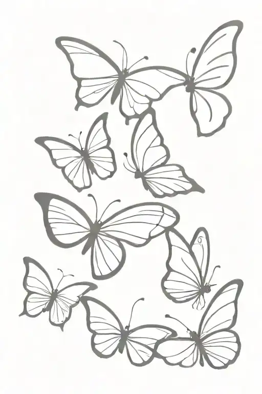 Butterflies With Semicolon