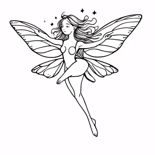 Small Fairy Flying