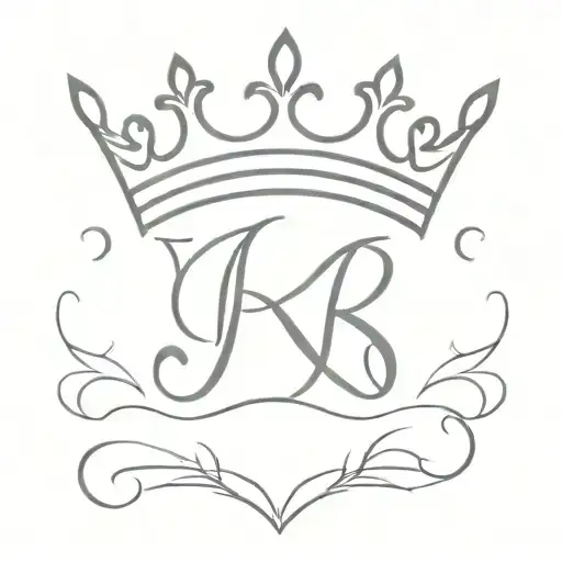Crown With R Initial