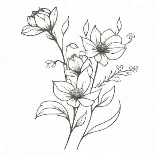 Bouquet Fine Line
