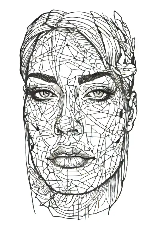 Sexy Nude Woman Bleeding From Eyes