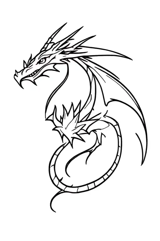 Toothless The Dragon