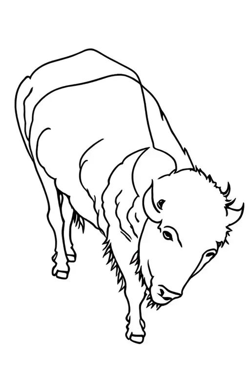 Bison Silhouette