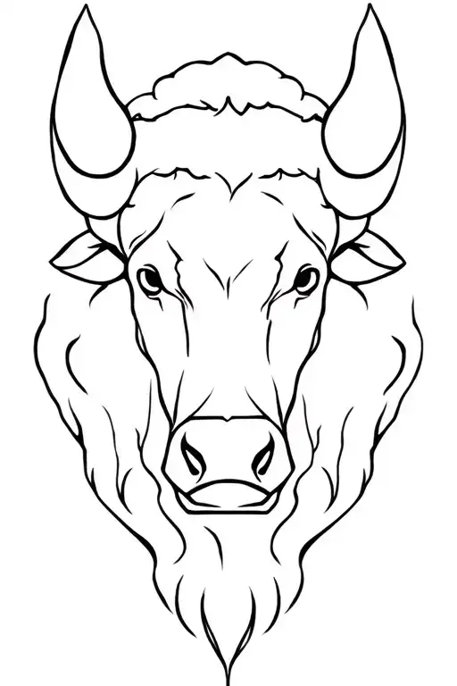 Bison Head