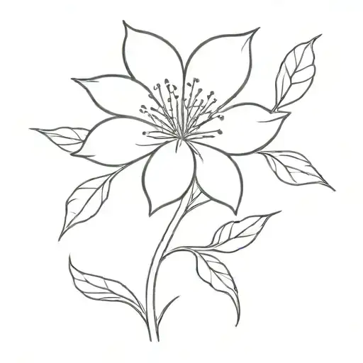 Flower With Stem Name Incorporated