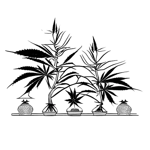 Marijuana Bonsai Tree