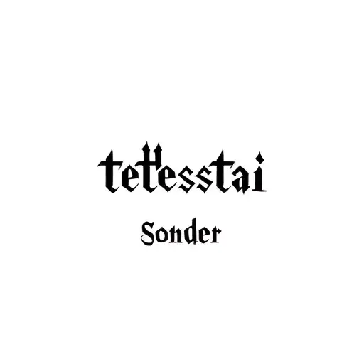 The Word Tetelestai In Star Wars Font And The Word Sonder In Harry Potter Font