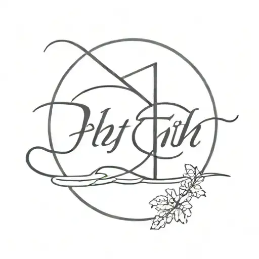 Not By Sight But By Faith Symbol