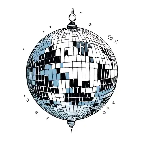 Linework Disco Ball