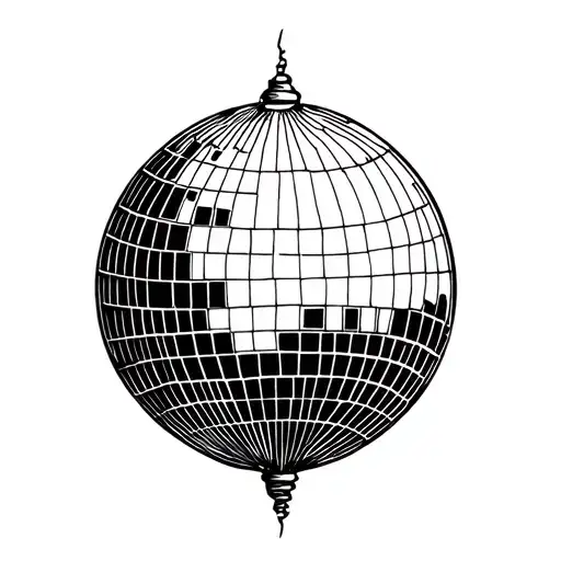 Linework Disco Ball