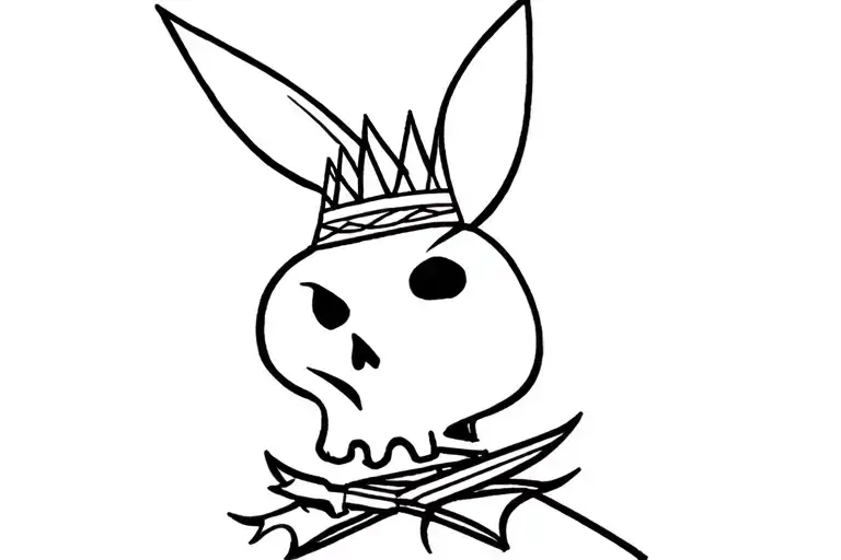 The Playboy As The Reaper Wearing A Three Pointed Crown