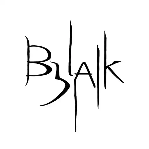Blajk Letters