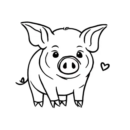 Cute Pig