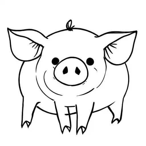 Cute Pig
