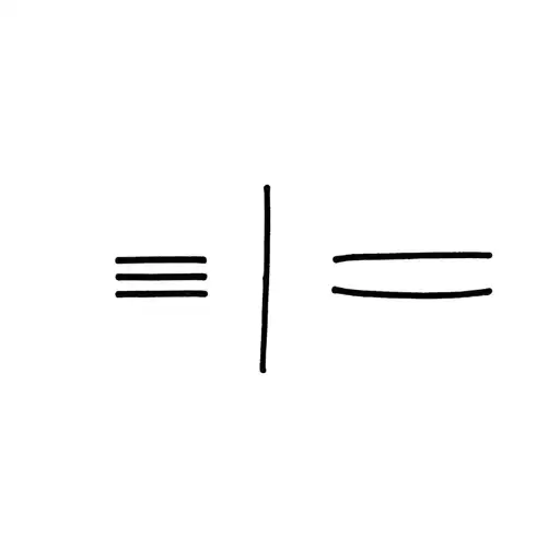 Equals Sign