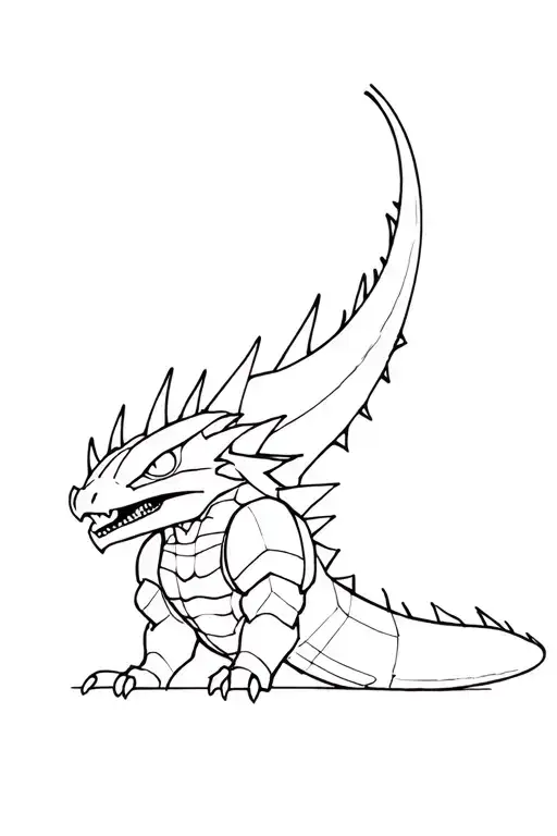 Kaiju But The Lines Are Thick