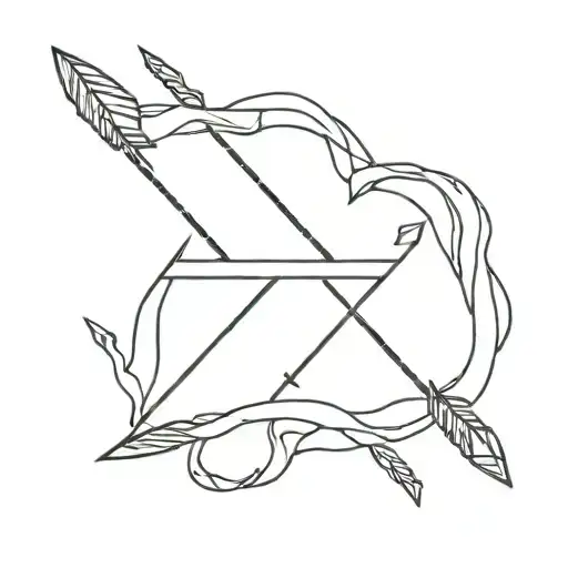 The Mini Version Of Liam Payne's Arrow Tattoo Design