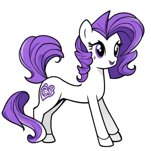My Little Pony Cutie Marks Rarity