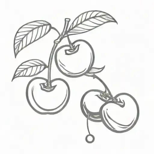 Cherry Fruit Still Life