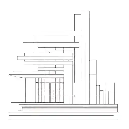 Architecture Building With Multiple