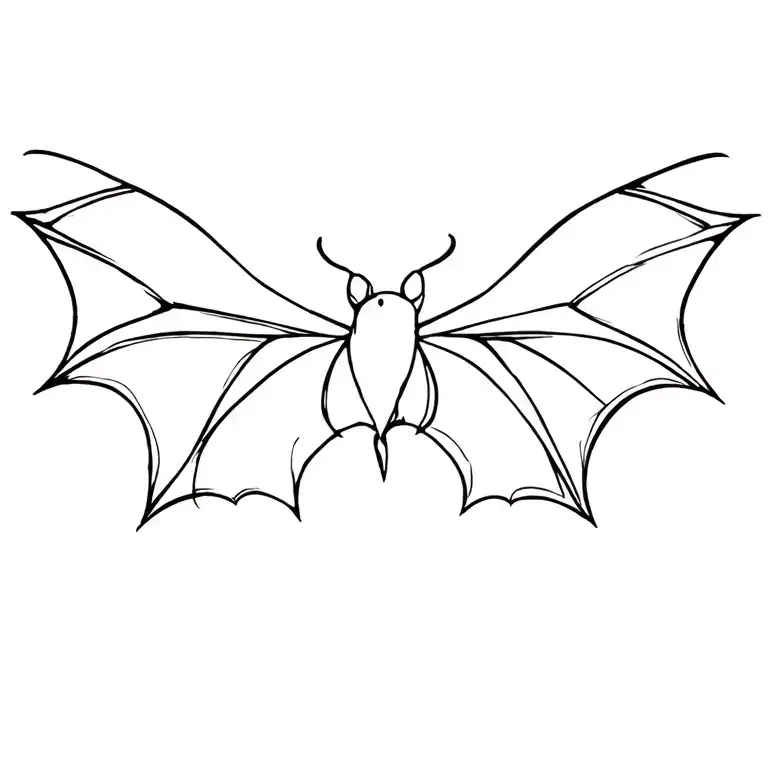 Bat And Butterfly Wings