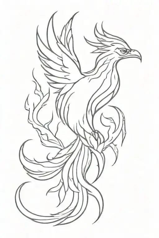 Fiery Phoenix Emerging