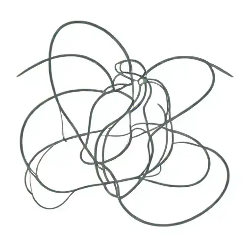 Heart Outline Intertwined