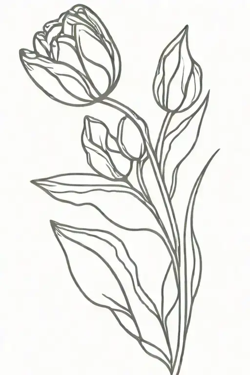 Glass Tulip