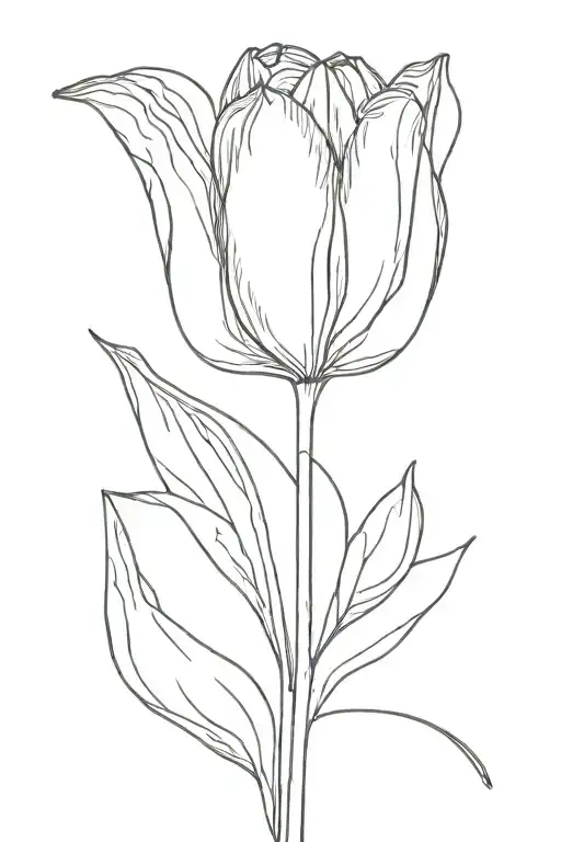 Glass Tulip