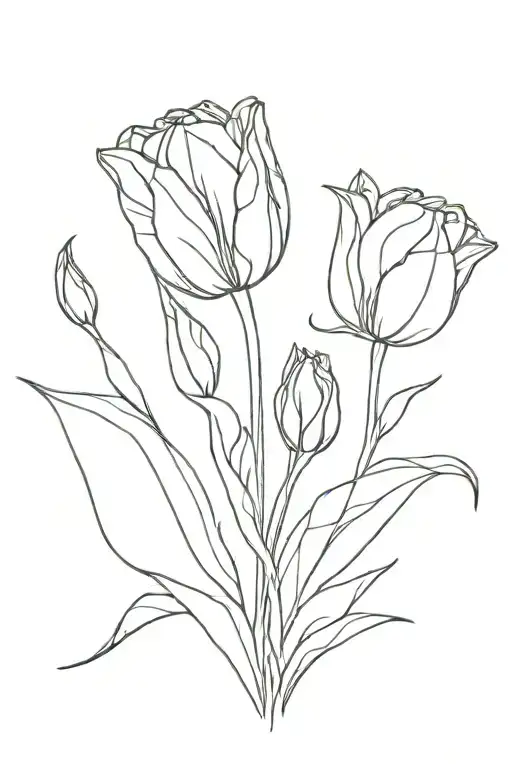Glass Tulip