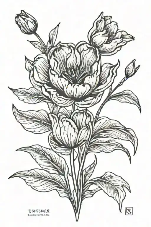 Glass Tulip