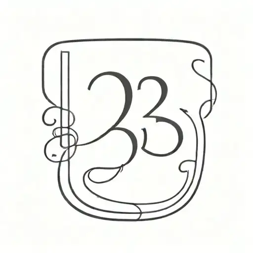 Fine Line Small Tattoo Of Numbers 1312 Written