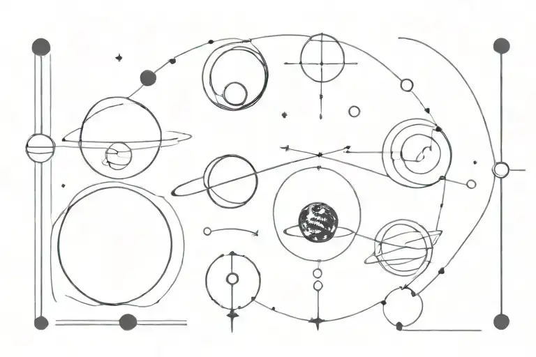 Bracelet Orbit Subtly Incorporating Planetary Elements