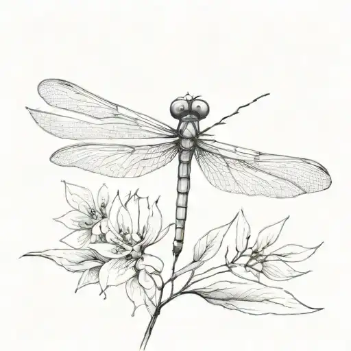 Watercolor Dragonfly