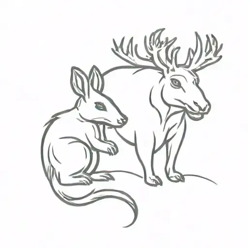 Supernatural Squirrel And Moose