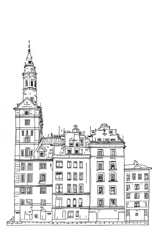 Prague Town Old