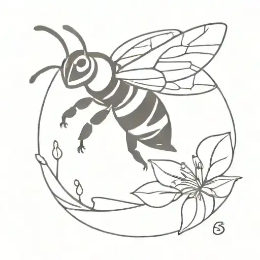 Bee Flying
