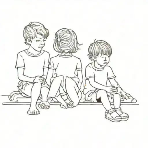 Children Sitting