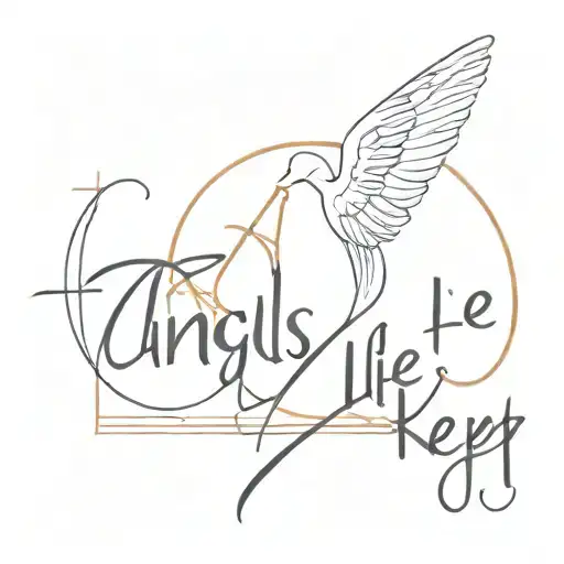 Angels Lie To Keep Control Lyrics And Drawing Of A