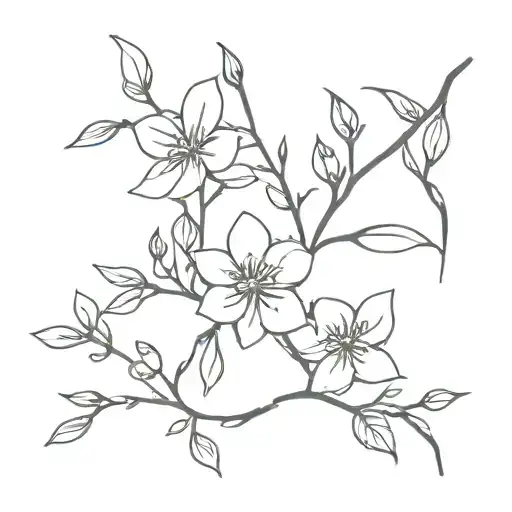 Flowers And Branches