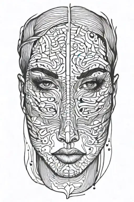 Sexy Nude Woman Bleeding From Eyes